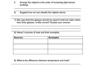 Specific Heat Calculations Worksheet with Chemistry Specific Heat Worksheet Worksheet for Kids In English
