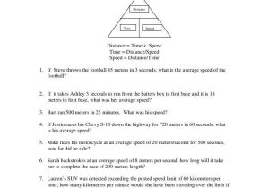 Speed and Acceleration Worksheet Answers Also Time Worksheet