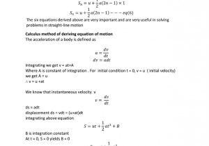 Speed Velocity and Acceleration Calculations Worksheet Also Motion In E Dimension Notes