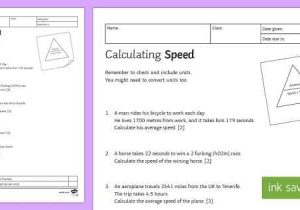 Speed Velocity and Acceleration Calculations Worksheet Answers Key with Describing Motion Homework Activity Sheet Homework Distance Time