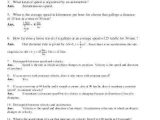 Speed Velocity and Acceleration Worksheet Answers or 24 Inspirational Distance and Displacement Worksheet Answers