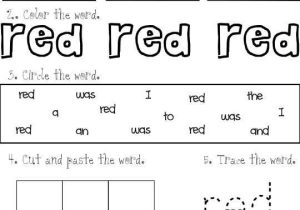 Spelling Color Words Worksheet and Mon Core Classrooms Introducing Sight Words with Color Words I