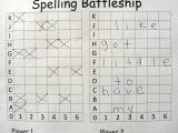 Spelling Worksheets for Grade 1 Also E is for Explore Spelling Battleship