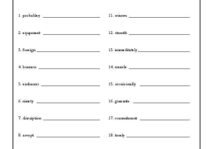 Spelling Worksheets for Grade 5 as Well as First Grade Spelling Words Worksheets Unique 2nd Grade Spelling