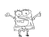 Spongebob Genotype Worksheet Answers or Easy Drawing Spongebob Squarepants Bing Images