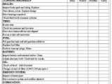 Spousal Maintenance Worksheet or Vehicle Maintenance Checklist Template