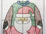 Standard Deviation Worksheet with Answers Also Christmas Math Activity Ugly Sweaters Plotting Points Mystery