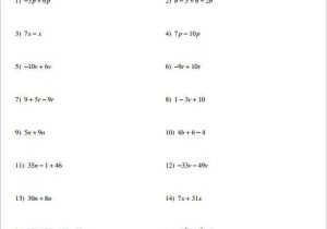 Standard form Of A Linear Equation Worksheet and Image Result for Algebra Worksheets Year 7 Printable