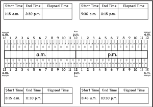 Standard Notation Worksheet together with Fourth Grade Math New Calculate Elapsed Time Using Elapsed Time