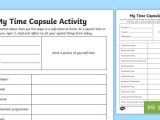 Stem Activity Worksheets and My Time Capsule Worksheet Activity Sheet Time Capsule End