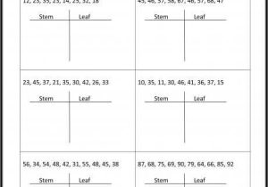 Stem and Leaf Plot Worksheet Pdf Along with Lovely Stem and Leaf Plot Worksheet New Line Graphs Worksheet 4th