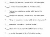 Stem Careers Worksheet 1 Answers Also Pre Algebra Number Problem Worksheets with Answers