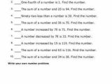 Stem Careers Worksheet 1 Answers and Pre Algebra Number Problem Worksheets with Answers