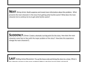 Story Elements Worksheet Pdf and Short Story Template for Kids Intoysearch