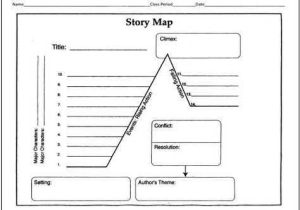 Story Map Worksheet as Well as Language Arts Graphic organizers Story Maps Double Entry Diary