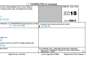 Student Loan Interest Deduction Worksheet 2016 Along with Understanding Your forms 1098 E Student Loan Interest Statement