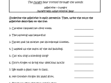 Subject Verb Agreement Practice Worksheets and Adjectives that Tell What Kind Worksheets