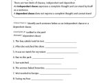 Subordinate Clause Worksheet or 37 Best Grammer Dependent and Independent Clauses Images On