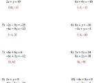 Substitution Method Worksheet Answer Key and 27 Beautiful S solving Systems Equations Word Problems
