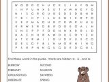 Super Teacher Worksheets Reading Comprehension as Well as Groundhog Day Intermediate Word Search