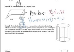 Surface area Of Prisms and Cylinders Worksheet Along with Volume Prisms and Cylinders Worksheet Super Teacher Wor