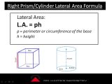 Surface area Of Prisms and Cylinders Worksheet and Mr Whiteampaposs Geometry Class February 2014