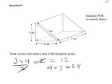 Surface area Of Prisms and Cylinders Worksheet or Suface area Of Triangular Prism Bing Images