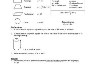 Surface area Worksheet 7th Grade Also 7th Grade Math istep Practice Worksheets Luxury Perimeter Math Task