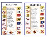 Survival Signs Worksheets with Road Signs Worksheet My Classes Pinterest