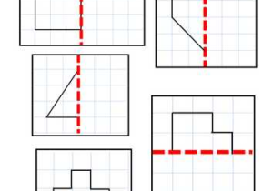 Symmetry Worksheets for High School as Well as P Children are to Plete the Shape Along the Line Of Symmetry