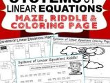 Systems Of Equations Activity Worksheet together with 207 Best Systems Equatios by Substitution Images On Pinterest