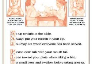 Table Manners Worksheet as Well as 12 Best Manners Etiquette social & Emotional Images On Pinterest