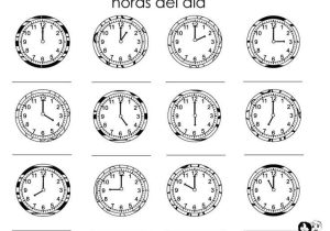 Telling Time In Spanish Worksheets Pdf or 46 Best La Hora Images On Pinterest