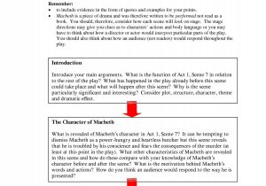 Text Annotation Worksheet Also Macbeth Search Results Teachit English
