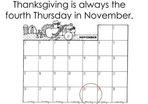 Thanksgiving Budget Worksheet with Thanksgiving is Always the Fourth