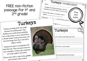 Thanksgiving Reading Comprehension Worksheets Also 44 Best Thanksgiving Classroom Images On Pinterest