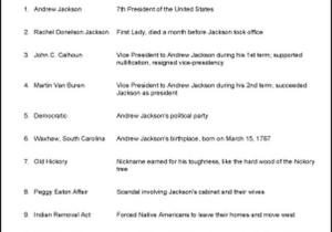 The Age Of Jackson Worksheet Answers as Well as andrew Jackson Heads or Tails Lesson Presentation
