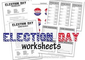 The Electoral Process Worksheet or 25 Best Election Day Ideas for Kids Images On Pinterest