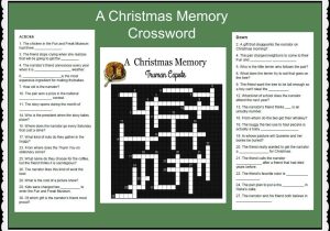 The Gift Of the Magi Worksheet Answer Also A Christmas Memory by Truman Capote A Lesson Activity to Review