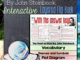 The Gift Of the Magi Worksheet Answer as Well as the Pearl by John Steinbeck Novel Study Literature Guide Flip Book