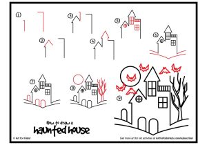 The Haunted History Of Halloween Worksheet Answers Also Houses for Kids Drawing at Getdrawings