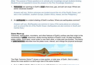 The History Of Life On Earth Worksheet Answers or Plate Tectonics Earth Science Worksheet Inspirationa Plate Tectonics