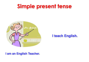 The Imperfect Tense In Spanish Worksheet Also English Grammar 10 Introduction to Tenses