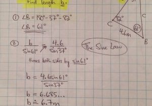 The Law Of Sines Worksheet with Need Math Help Grade 11 Mathematics Tario Canada