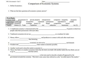 The Market Economy Worksheet Along with 24 Inspirational Pics the Market Economy Worksheet