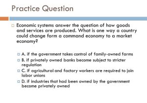 The Market Economy Worksheet Also Economic Terms and Systems American Stu S Practice Question