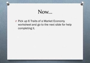The Market Economy Worksheet and Market Economy Would You… O Spend tomorrow Pulling Weeds From Your