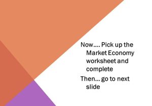 The Market Economy Worksheet together with Market Economy Would You… O Spend tomorrow Pulling Weeds From Your
