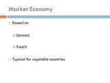 The Market Economy Worksheet with Economic Systems Economic Systems ï¨ Main Types ï¨ Traditional