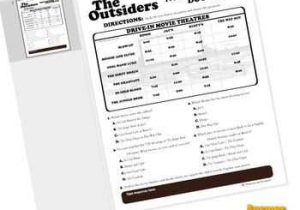 The Outsiders Movie Worksheet together with 57 Best Teaching Outsiders by S E Hinton Images On Pinterest